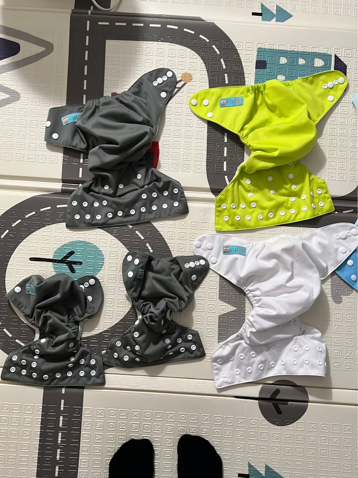 10 Cloth diaper covers / pockets