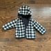 NWOT Columbia Reversible Water Resistant Fleece Black White Jacket | 6-12 Months