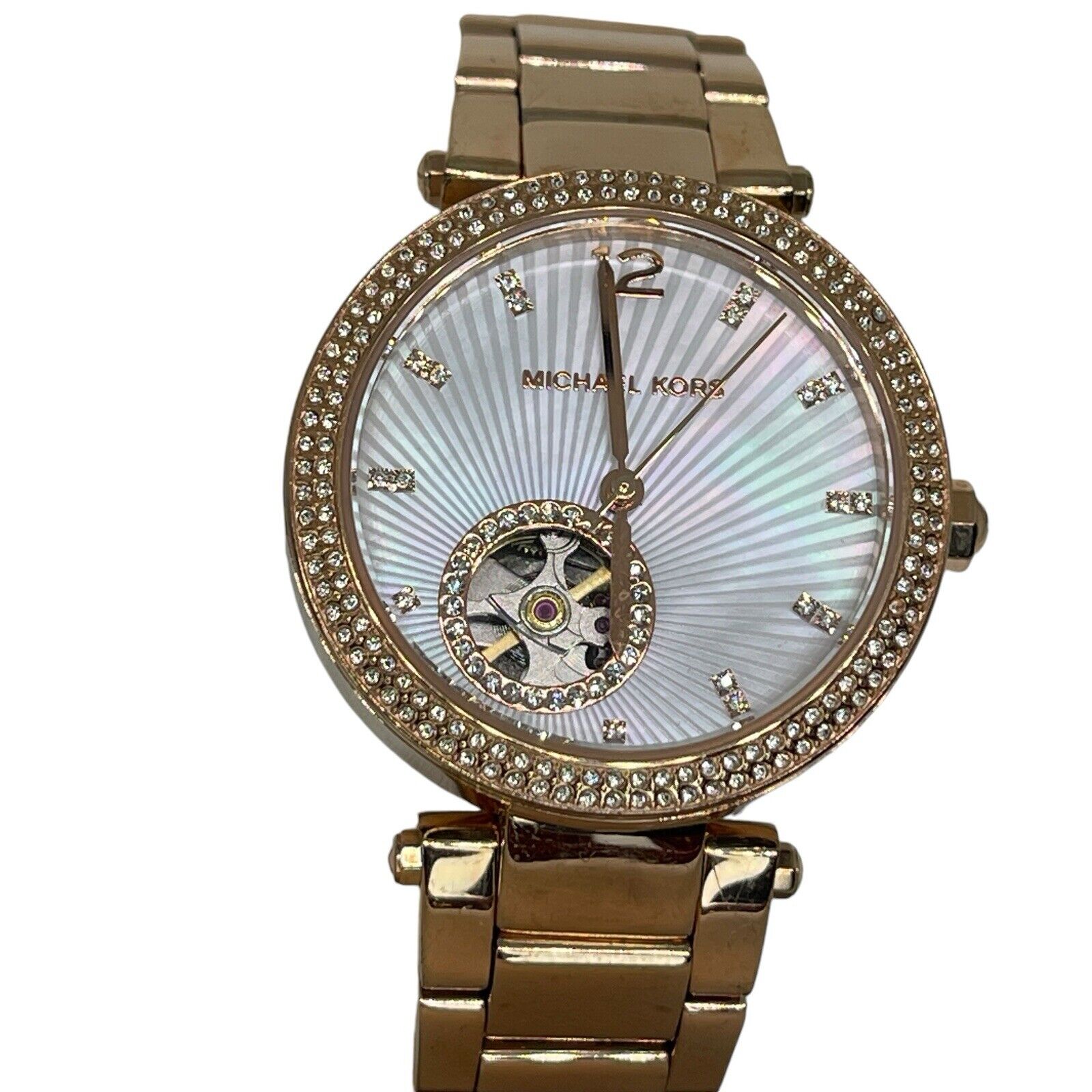 michael kors watch pearl