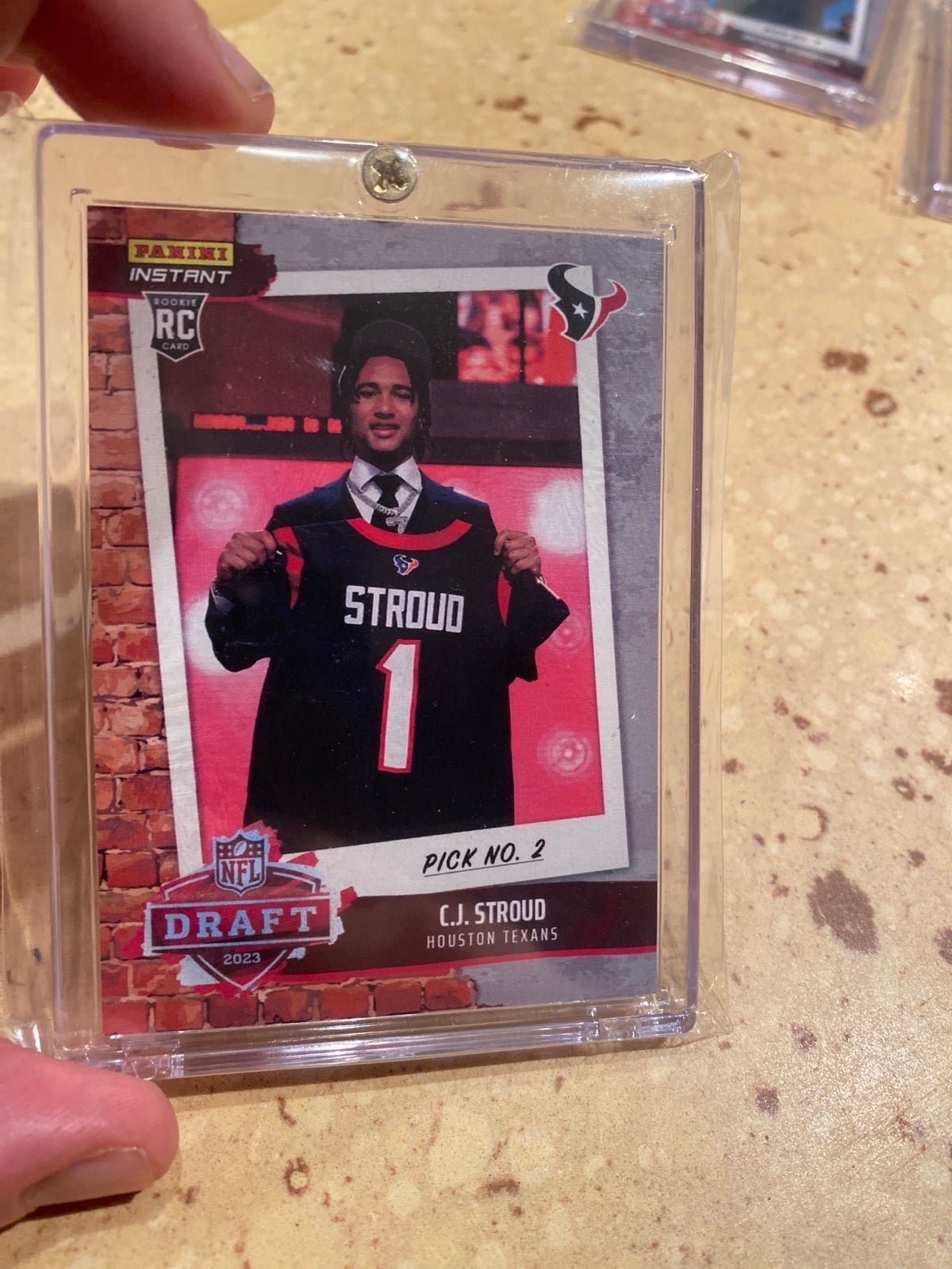 CJ Stroud Panini Instant Draft Rookie Card (Gradeable)