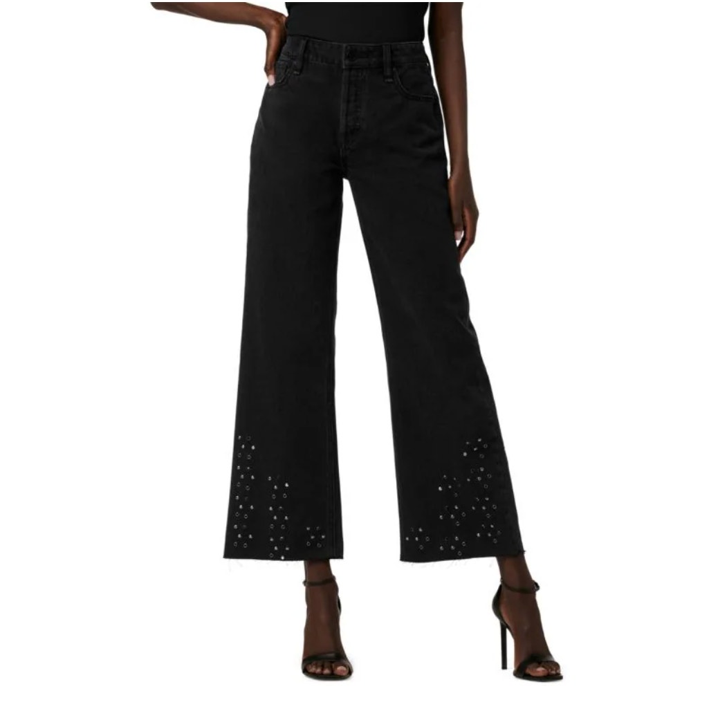 HUDSON Rosie High Rise Wide Leg Ankle Jeans 25 NWT
