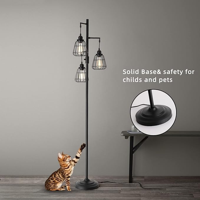 68” Living Room Floor Lamp FREE Express Shipping USA