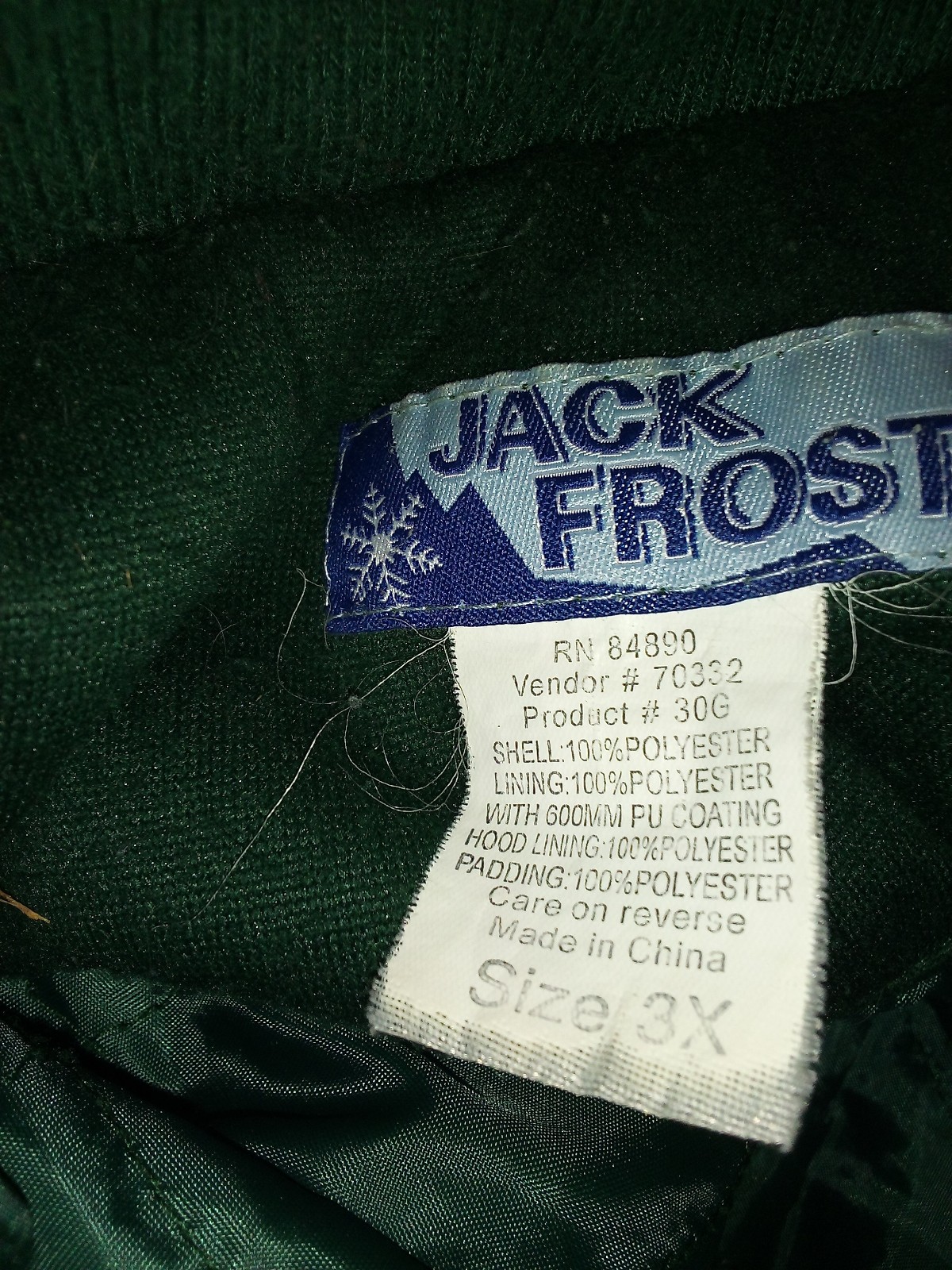 Jack Frost coat