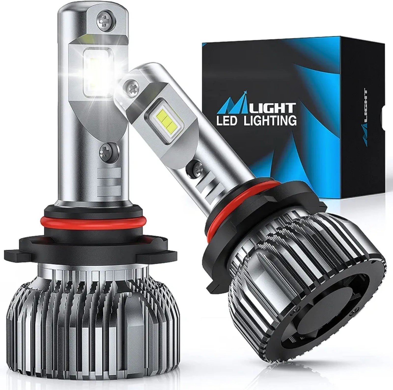 Nilight 9005 LED headlight bulbs (3 times brighter than original)