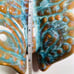 Vintage MCM Gorgeous Pottery Butterfly Ashtray Wall Hanging.