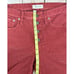 Madewell Cali Demi Boot Cut Corduroy Pants Size 29 Rust Red Button Fly