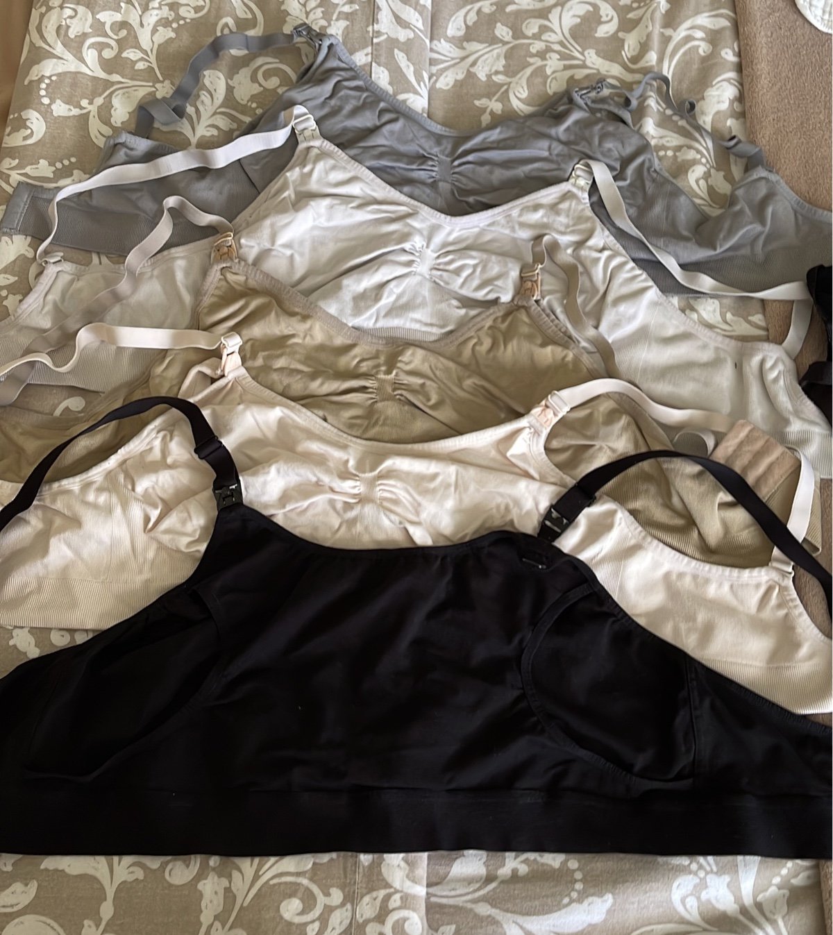 HUGE NURSING BRA AND TANK LOT