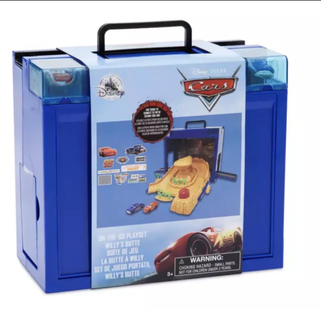 Disney Parks Willy's Butte On-the-Go Play Set – Cars Toy New With Tag
