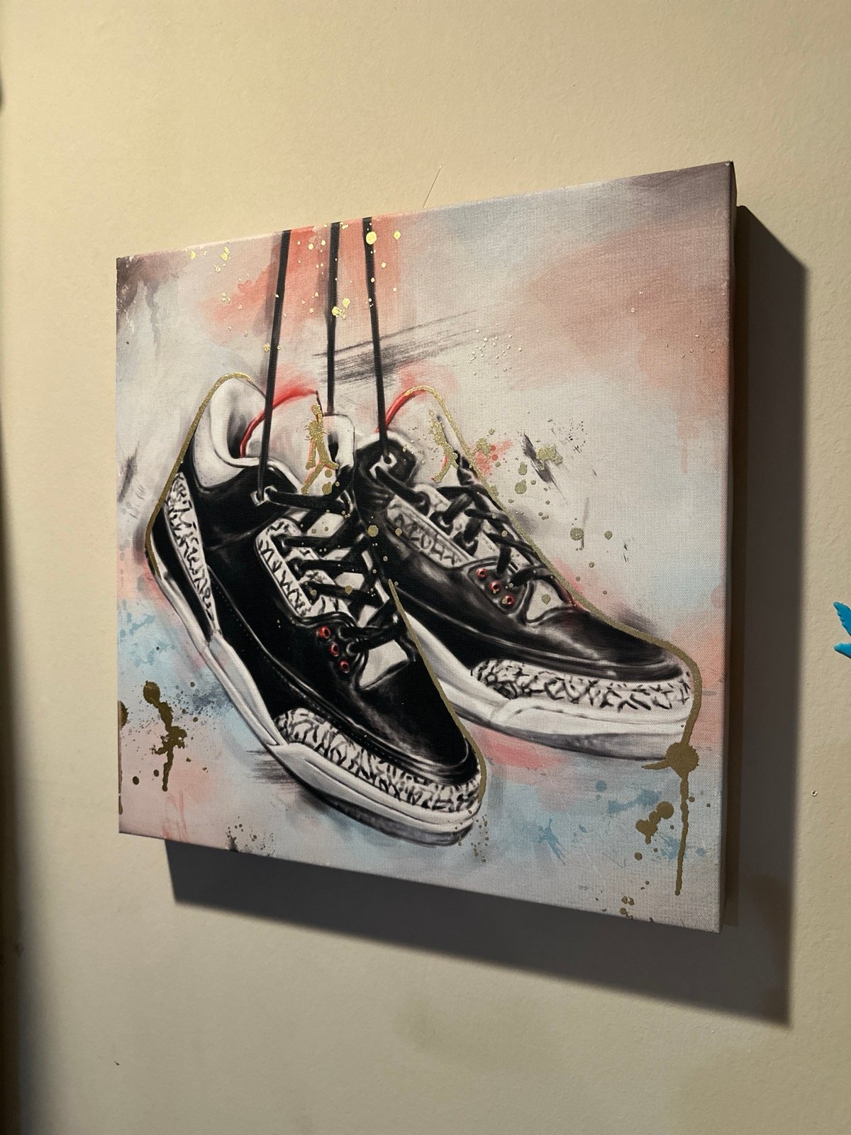 Art jordan 3s