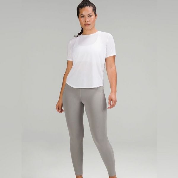 NWT LULULEMON SWIFT SPEED HR LEGGINGS 28” | GULL GREY