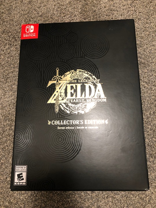 Legend of Zelda Tears of the Kingdom Collectors Edition