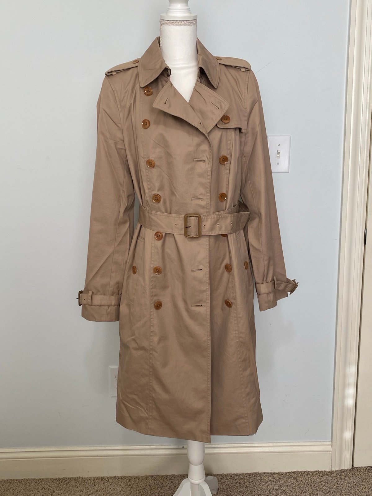 Banana Republic Trench Coat Size L