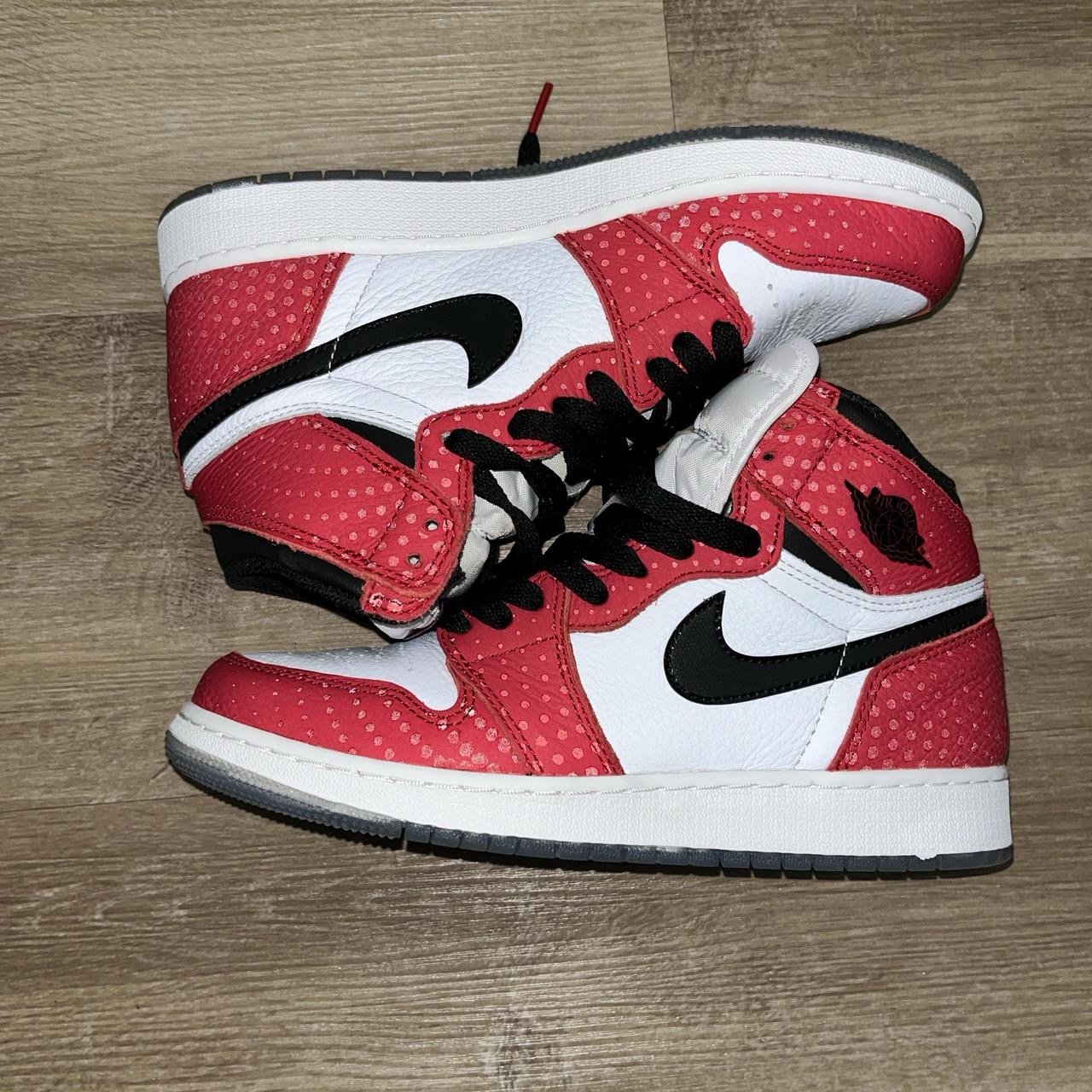 Nike Air Jordan 1 Retro High OG Shoes in Black/White/Gym Red