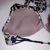 Victoria Secret Swim Bikini Top 34B Bombshell Push Up Adds 2 Cup Sizes Animal P