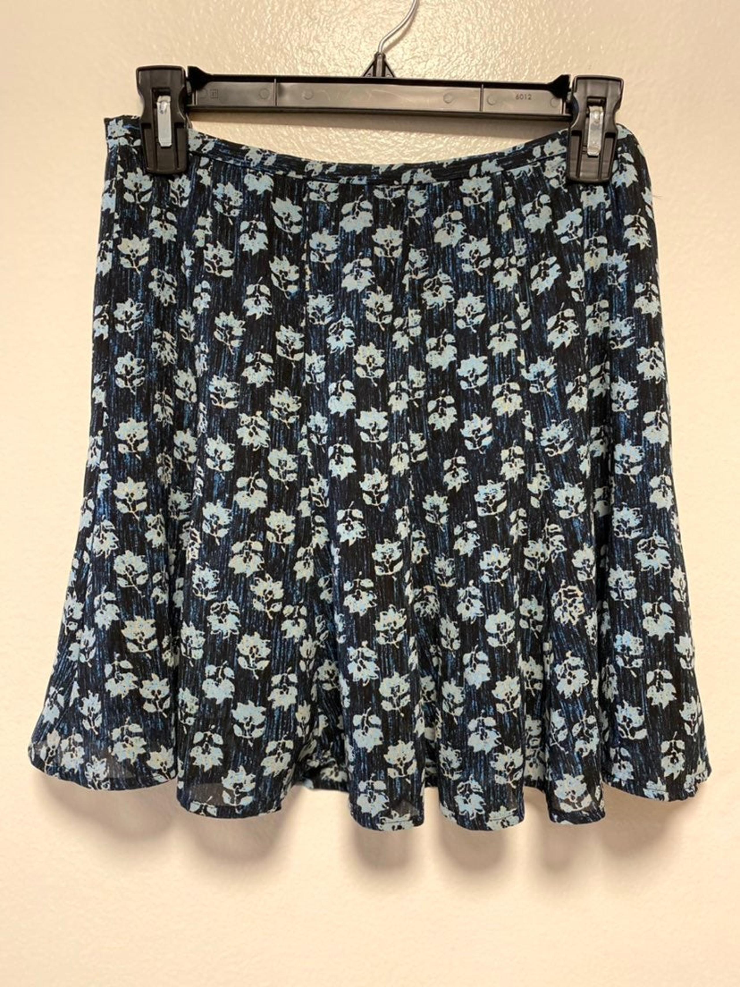 Michael Kors Floral Lakheri A Line Skirt