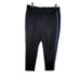 Jack and Jones Mens Tapered Vega Pull On Pants Cropped Gray Blue Stripe W33 L26