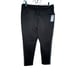 Jack and Jones Mens Tapered Vega Pull On Pants Cropped Gray Blue Stripe W33 L26
