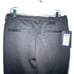 Jack and Jones Mens Tapered Vega Pull On Pants Cropped Gray Blue Stripe W33 L26