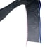 Jack and Jones Mens Tapered Vega Pull On Pants Cropped Gray Blue Stripe W33 L26