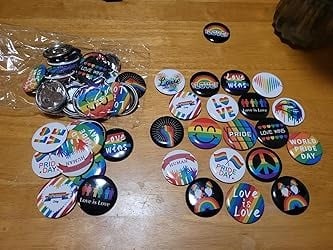 BRAND NEW54Pcs Juneteenth Party Favors Button Pins Free-ish Since 1865