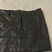 X REVOLVE Brooklyn Skirt in Black Leather