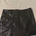X REVOLVE Brooklyn Skirt in Black Leather