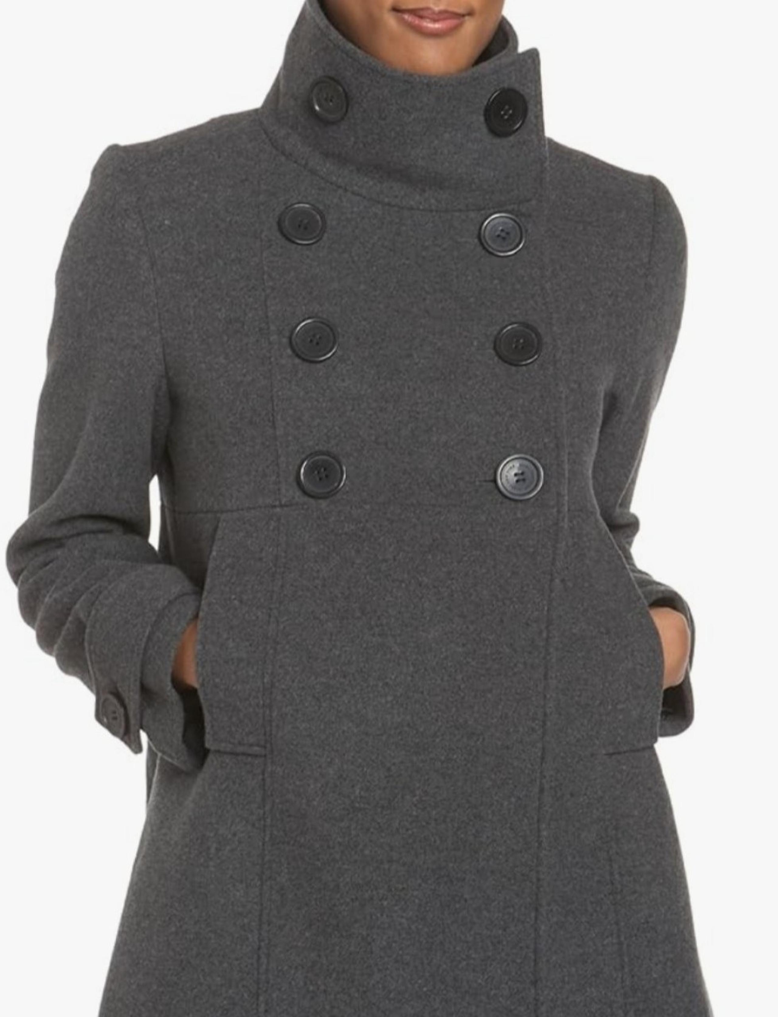 Forever 21 Women's Military Style Double Breasted Pea Coat SZ M

Excellent
