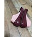 Coach Poppy Purple Patent Leather Slip On Ballet Flat Shoes Women's 8.5 B Caper