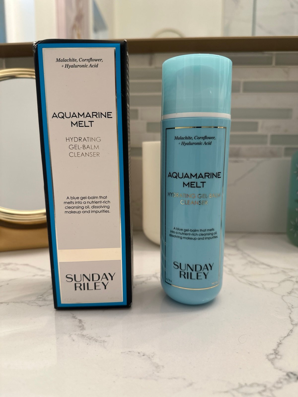 Sunday Riley Aquamarine Melt gel-balm Cleanser