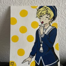Momiji Sohma painting