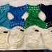 Bamboo fitted cloth diapers AND covers - newborn