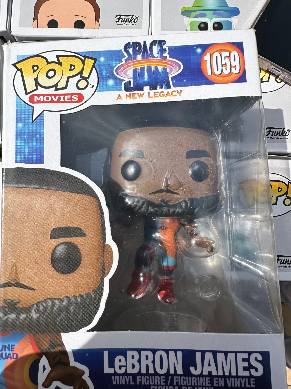 Space jam lebron James funko pop