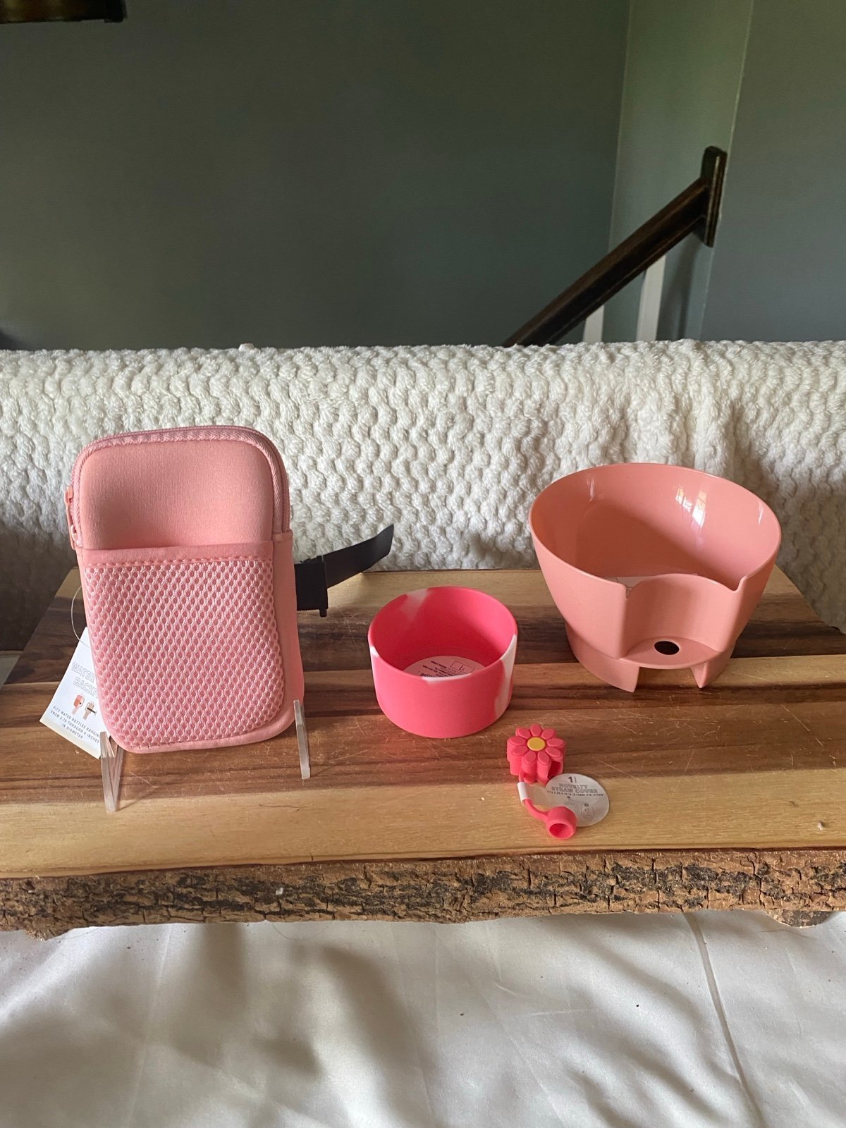 Target Bullseye Collection Tumbler Accessories X 4 (Pink)-PLEASE READ