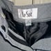 Size 10 Le Suit Gray Window Pane with Blue Detail Women’s Suit