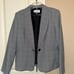 Size 10 Le Suit Gray Window Pane with Blue Detail Women’s Suit