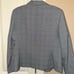 Size 10 Le Suit Gray Window Pane with Blue Detail Women’s Suit
