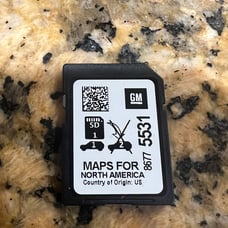 2020-2022 CHEVY suburban/acadia NAVIGATION SD CARD 8677 5531