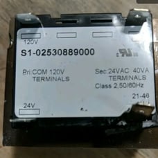 York Luxaire Furnace Transformer 120V 24V 40VA S1-02530889000,