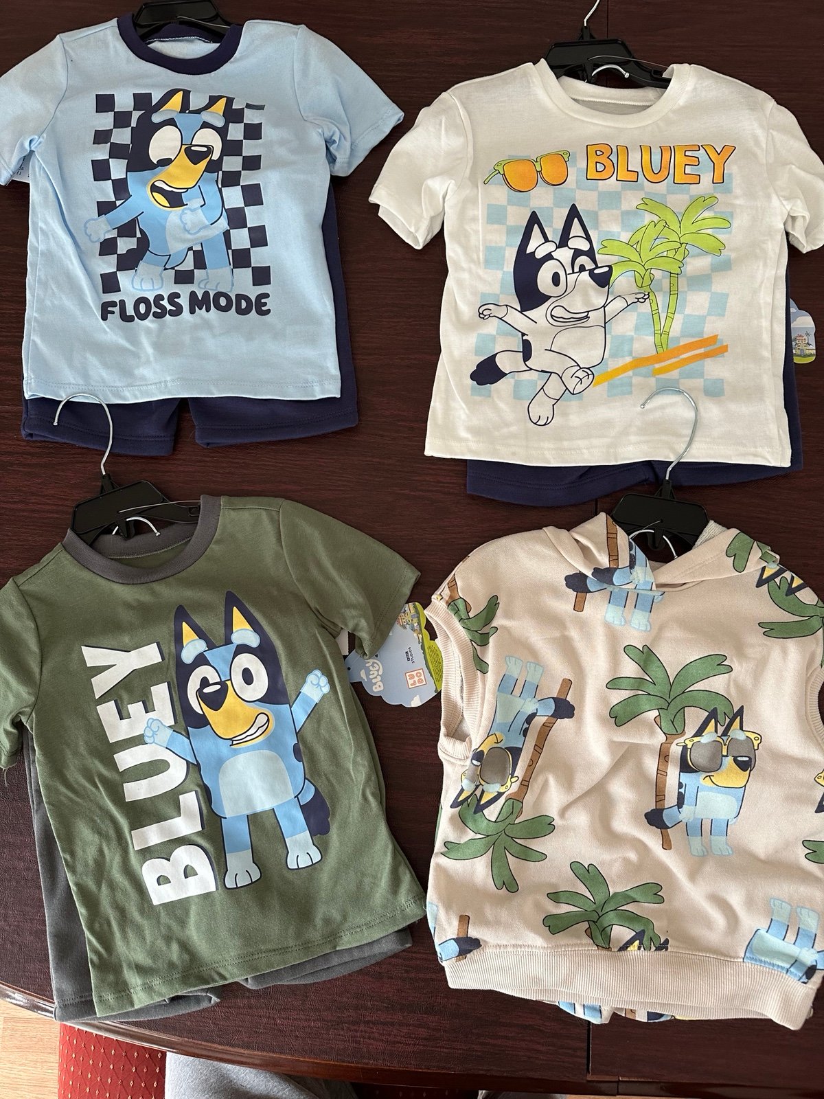Bluey toddler boy sets bundle