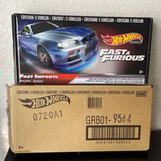 Hot Wheels Fast & Furious Fast Imports Sealed Complete Set Skyline GTR Silva