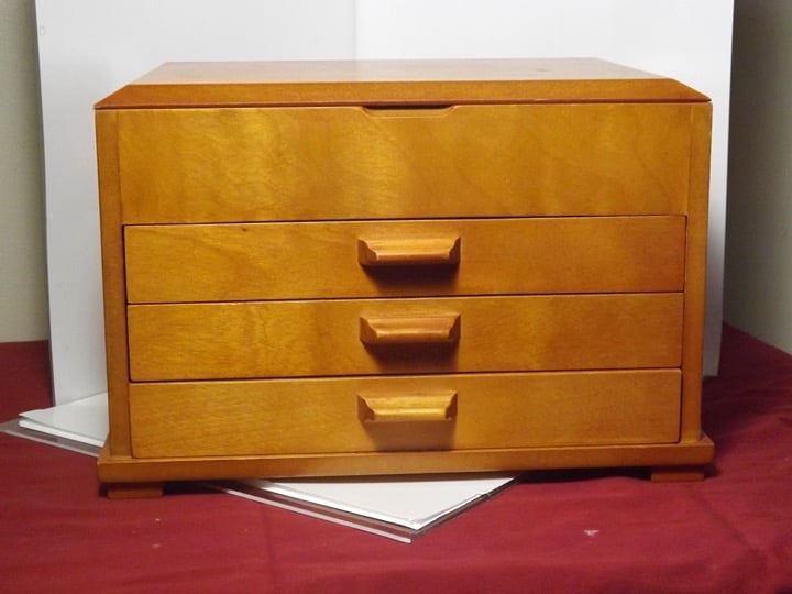 Jewelry box from basic cigarette company