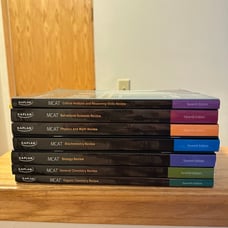 MCAT Seventh Edition Prep Books