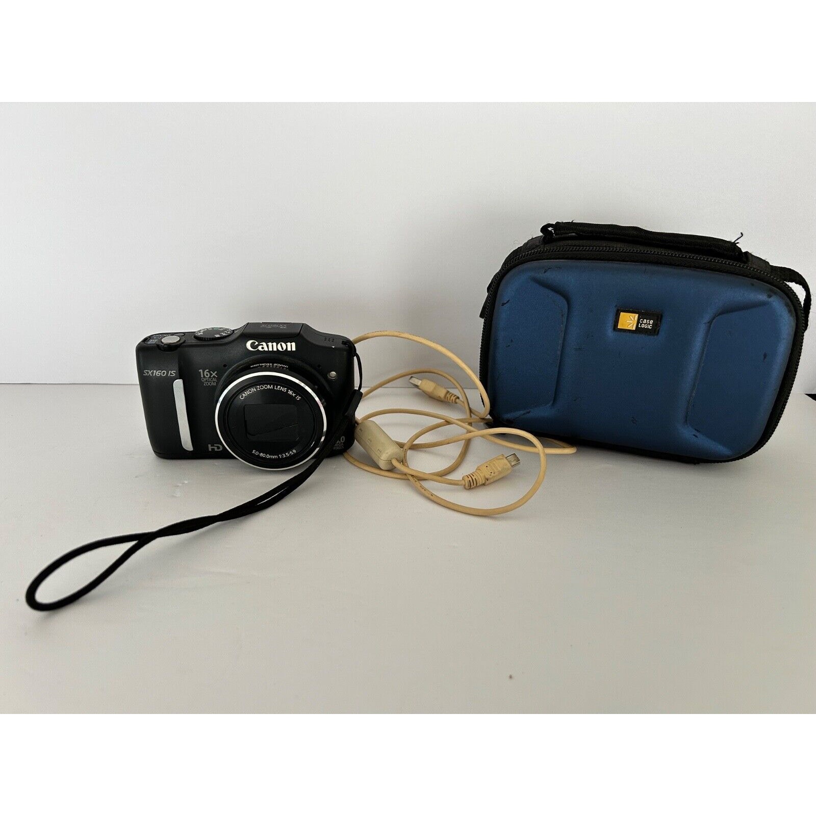 Canon PowerShot SX160 IS Digital Camera 16 MP 16X Optical Zoom HD Working VIDEO