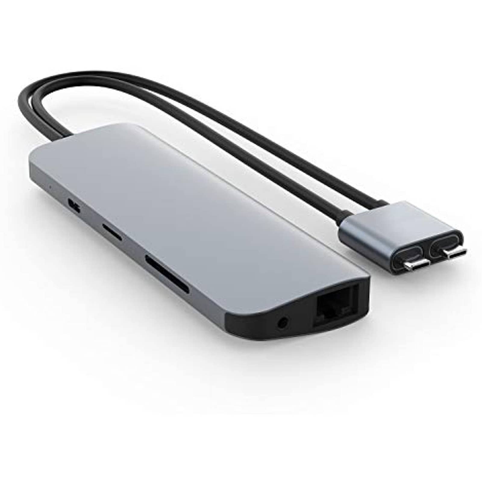 Hyper -HD392-Gray Viper 10-Port USB-C Hub Dock for Apple MacBook Pro/MacBook Air