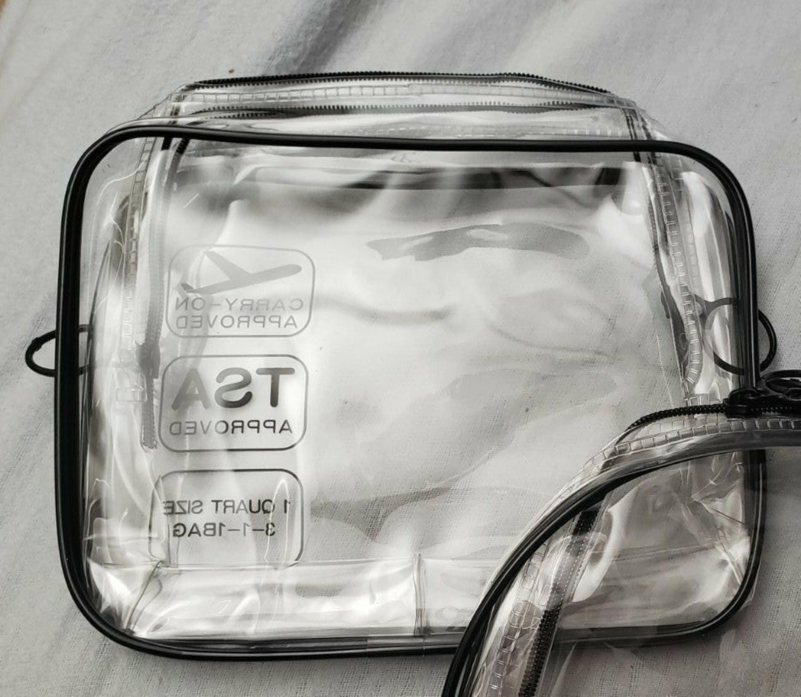 Small clear bags (2)