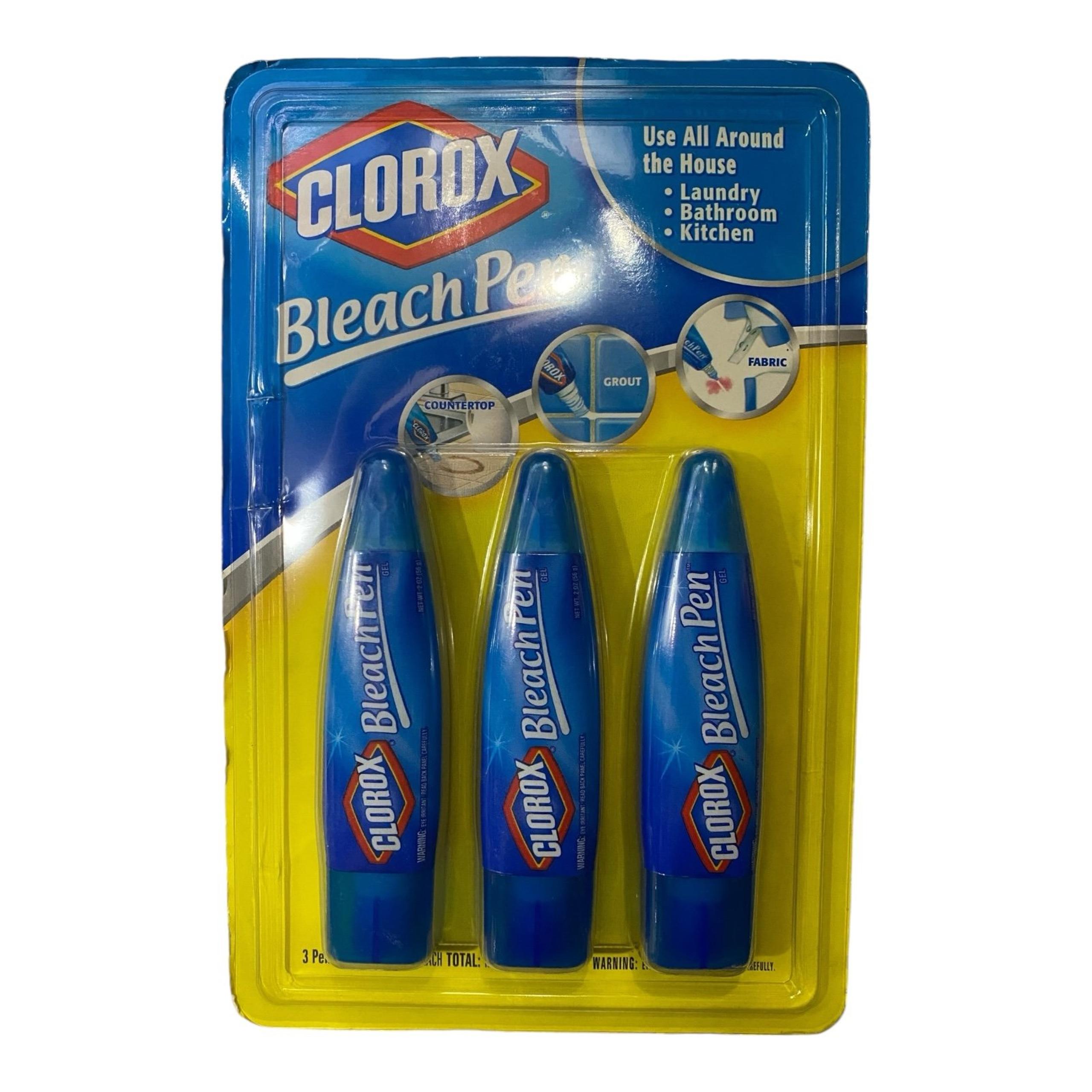 Clorox Bleach Pen 3 Pack BRAND NEW SEALED