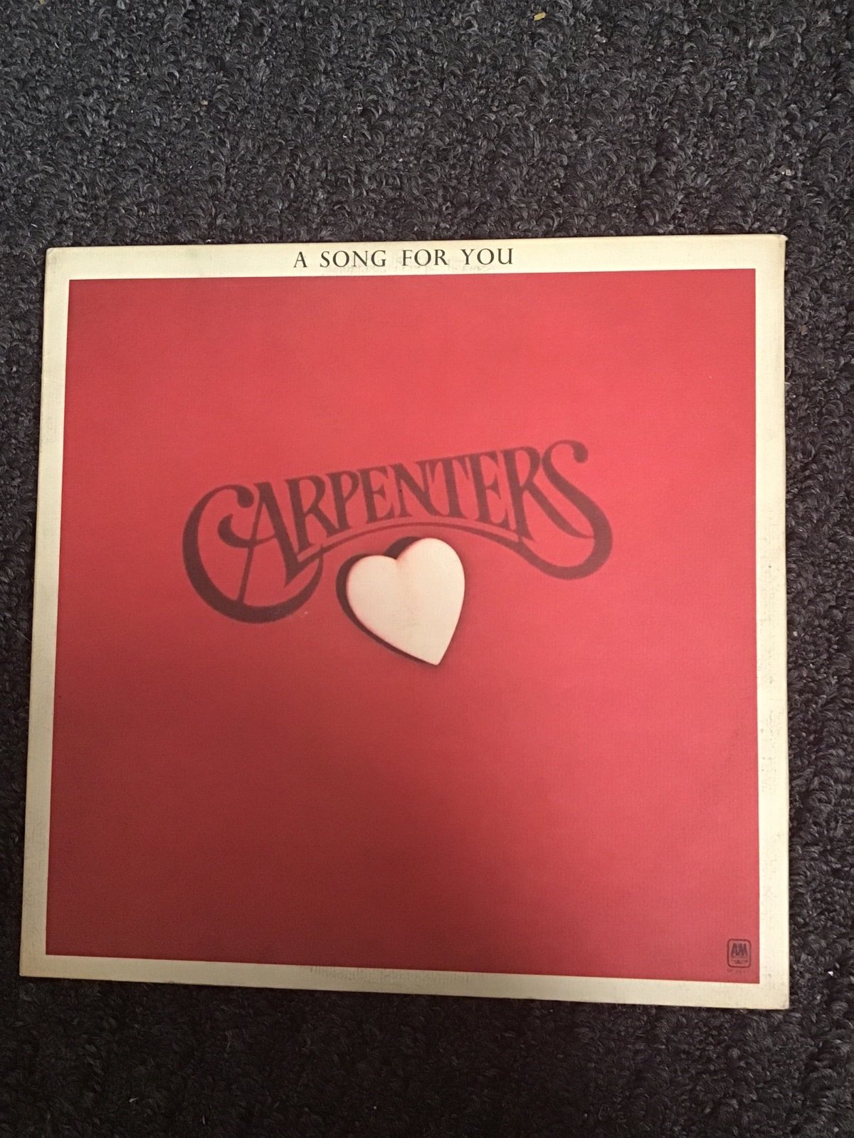 THE CARPENTERS - A Song For You -(1972 A&M SP-3511) - 12 Vinyl Record LP -