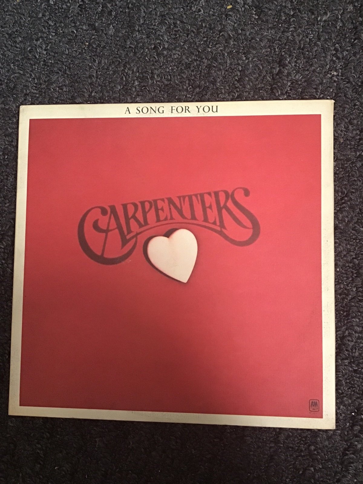 THE CARPENTERS - A Song For You -(1972 A&M SP-3511) - 12