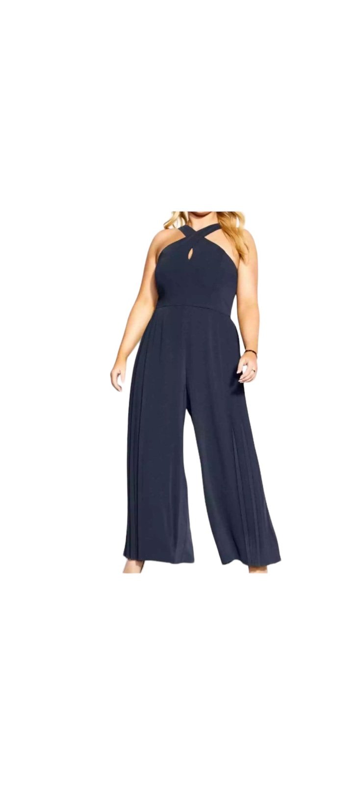 City Chic Blue Jumpsuits Rompers Mercari