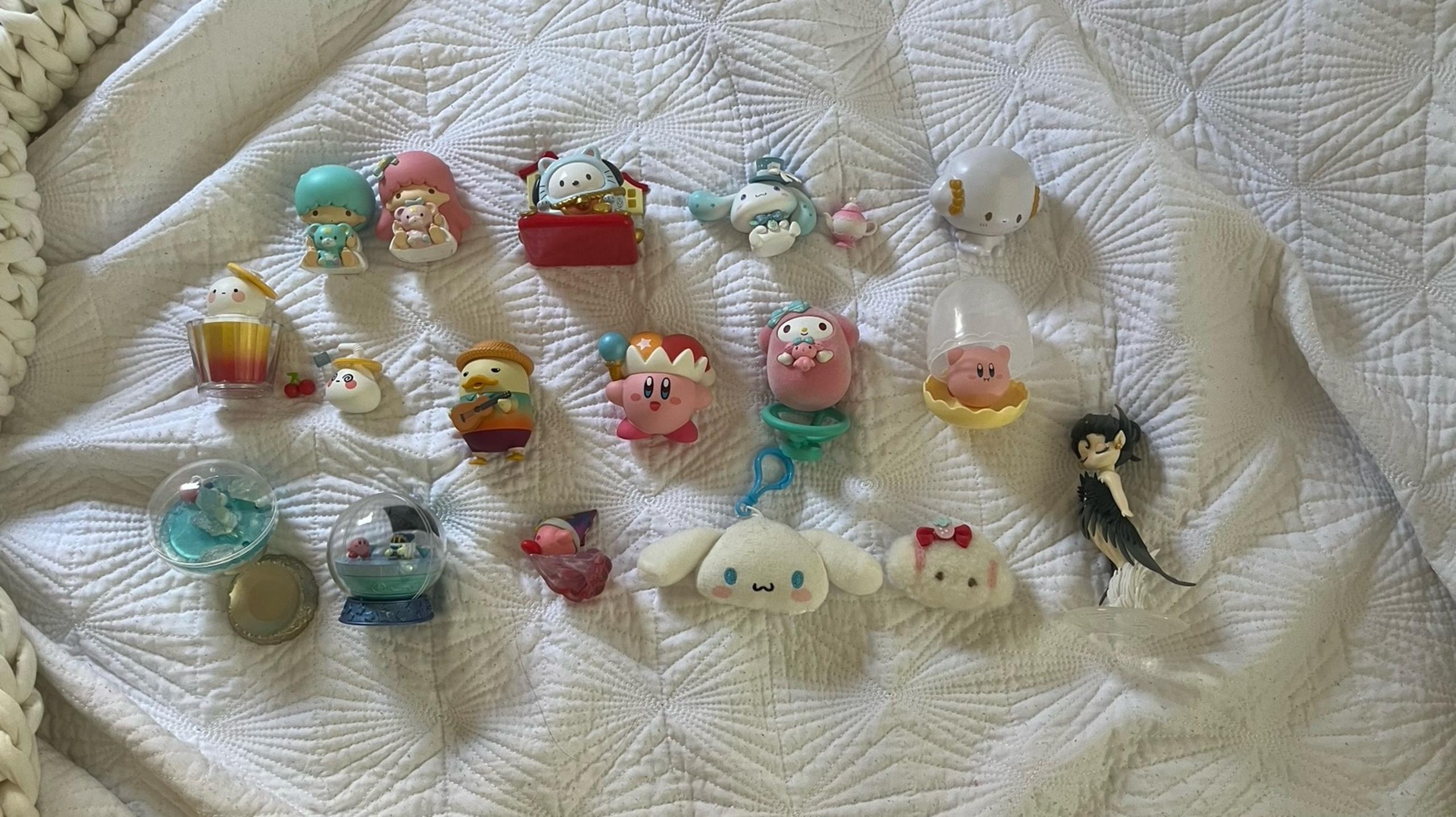 kawaii sanrio kirby trinket collection